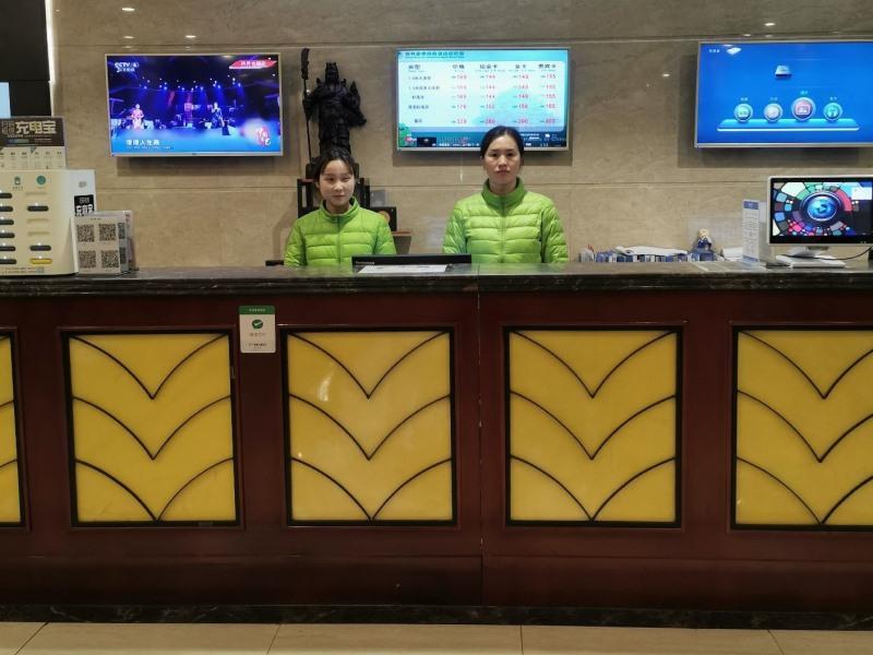 Greentree Inn Henan Hebi Hengshan Road Business Hotel Bagian luar foto