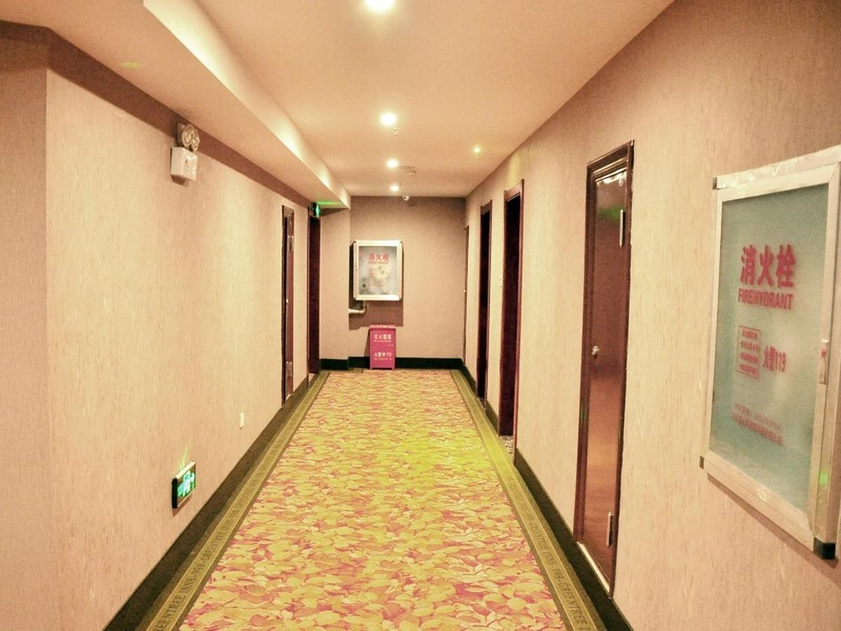 Greentree Inn Henan Hebi Hengshan Road Business Hotel Bagian luar foto